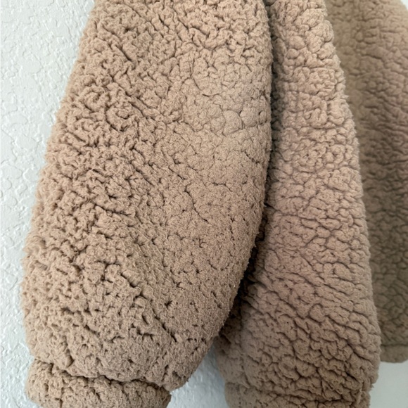 Nine West Tan Sherpa Jacket - Picture 4 of 4